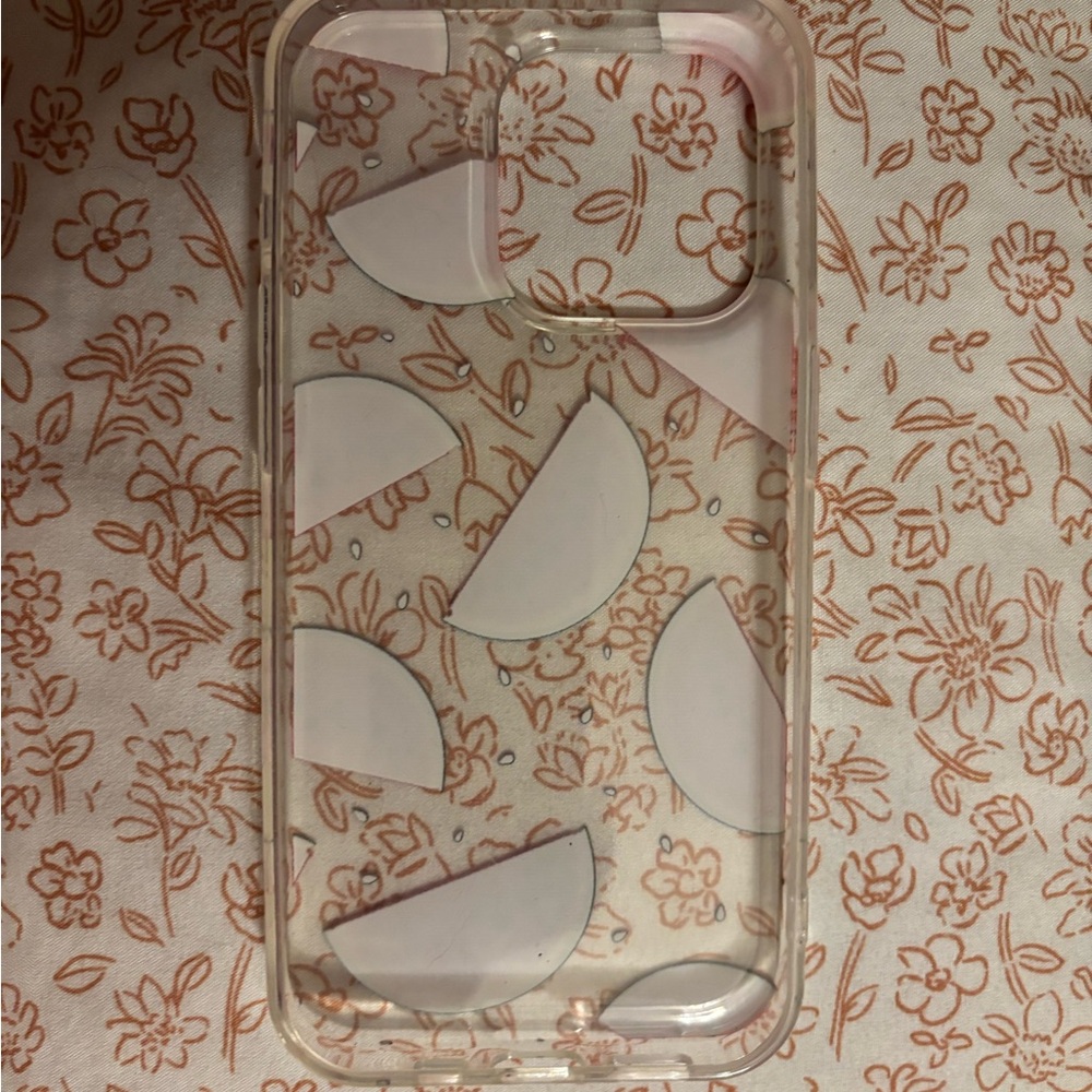 Watermelon Pattern iPhone 15 Pro Case - Picture 2 of 3